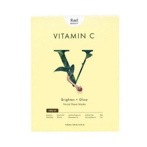 Rael Beauty, Vitamin C Sheet Face Mask, 1 Count Rael Beauty