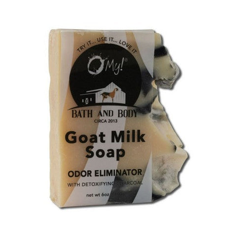 O MY!, Goat Milk Odor Eliminating Soap Bar, 6 Oz O MY!