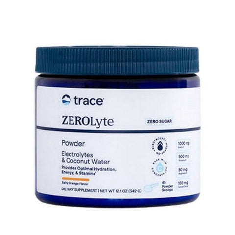 ZeroLyte Canister Salty Orange 344 Grams by Trace Minerals