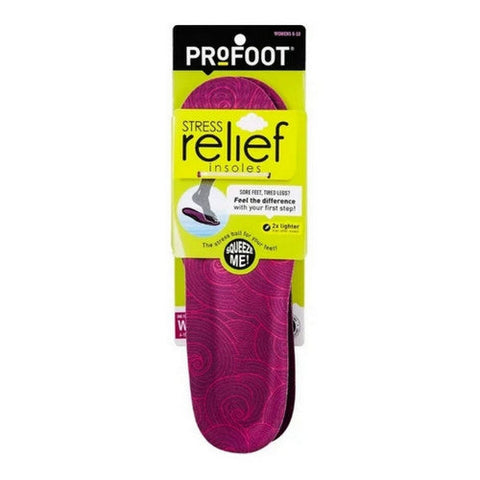 Profoot, Stress Relief Insole Women 6-10, 1 Pair Profoot