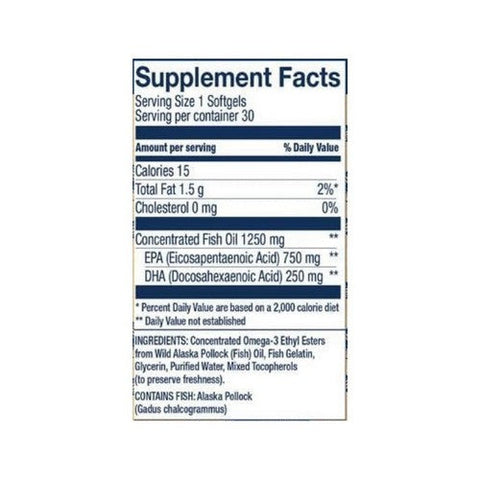 Wiley Wallaby, Wild Alaskan Fish Oil Peak EPA, 30 Softgels Wiley Wallaby