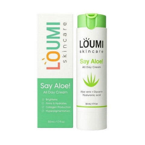 Loumi Skincare, Aloe Vera Face Cream, 1.7 Oz Loumi Skincare