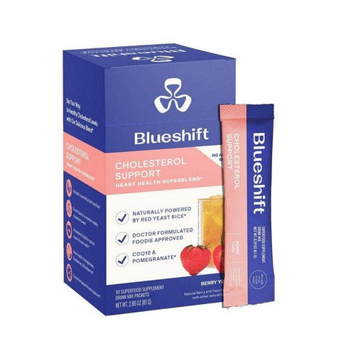 Blueshift Nutrition, Cholesterol Support Berry Yuzu, 10 Count Blueshift Nutrition