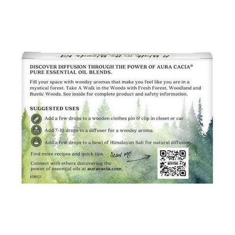 Aura Cacia, Walk In The Woods Kit, 0.25 Oz
