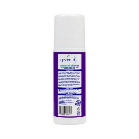 Epsom-It, Calming Foot Lotion Rollerball, 3 Oz Epsom-It
