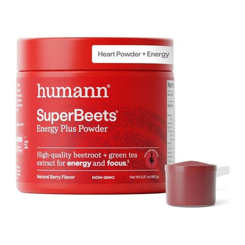 Humann, SuperBeets Energy Plus Natural Berry Flavor, 5.87 Oz Humann