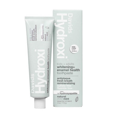 Davids, Kids Plus Adults Toothpaste With Nano-Hydroxyapatite Mild Mint, 4 Oz Davids