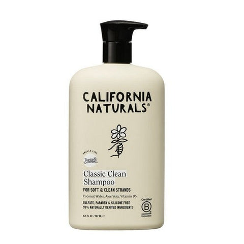 California Natural, Classic Clean Coconut Shampoo, 16.5 Oz California Natural