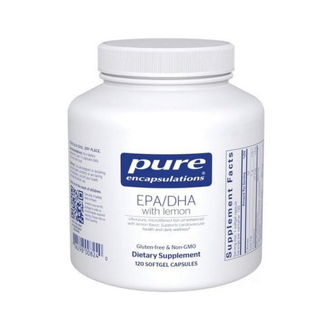 Epa/Dha With Lemon 120 Caps by Pure Encapsulations