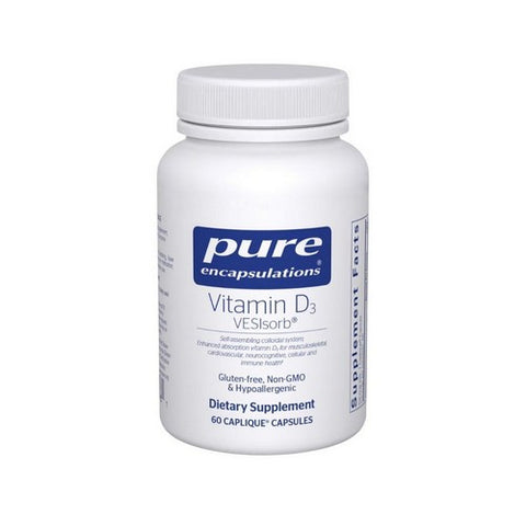 Vitamin D3 Vesisorb 60 Caps by Pure Encapsulations