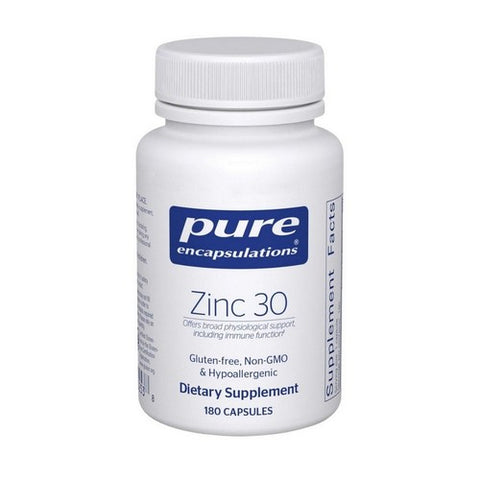 Zinc 30 180 Caps by Pure Encapsulations