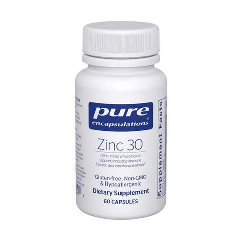 Zinc 30 60 Caps by Pure Encapsulations