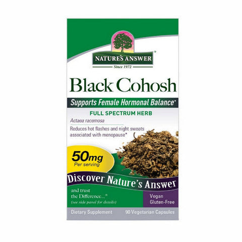 Nature's Answer, Black Cohosh Root, 90 Caps Nature's Answer