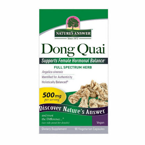 Nature's Answer, Dong Quai, Root 90 Vcaps Nature's Answer