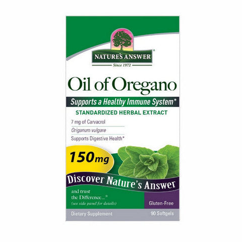 Nature's Answer, Oil Of Oregano, 90 Sftgls Nature's Answer