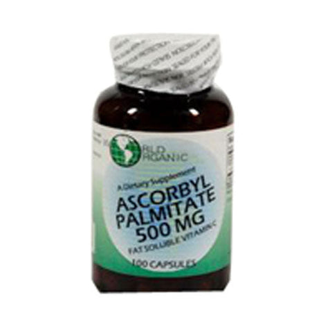 World Organics, Ascorbyl Palmitate, 500 MG, 100 Caps World Organics