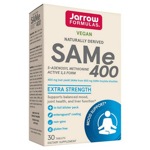 Jarrow Formulas, SAM-e, 400 MG, 30 Tabs Jarrow Formulas