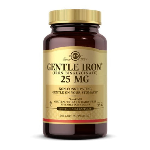 Solgar, Gentle Iron, 180 Veg Caps Solgar