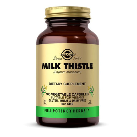 Solgar, Milk Thistle, 100 MG, 100 Veg Caps Solgar