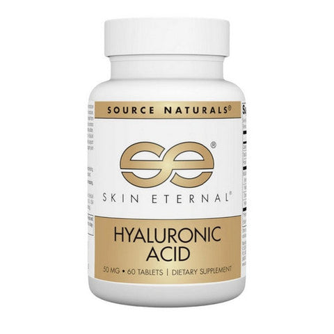 Source Naturals, Hyaluronic Acid, 50 mg, from BioCell Collagen II 60 Tabs Source Naturals