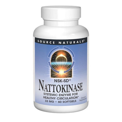 Source Naturals, Nattokinase, 36 mg, 60 Softgels Source Naturals