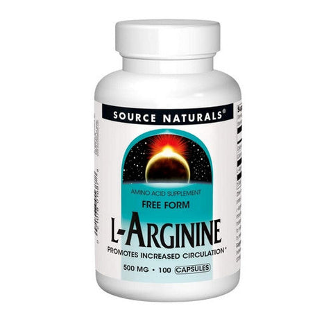 Source Naturals, L-Arginine, 100 Caps Source Naturals