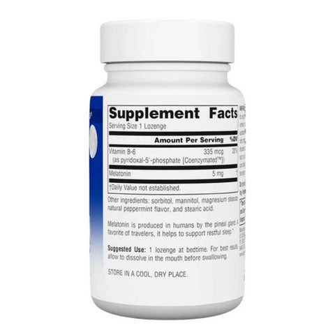 Source Naturals, Melatonin, 2.5 mg, Sublingual Peppermint 200 Tabs Source Naturals