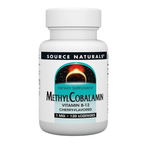 Source Naturals, MethylCobalamin, 1 mg, 120 Tabs Source Naturals