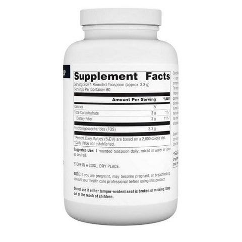 Source Naturals, Nutraflora Fos, 200 gm, Powder Source Naturals