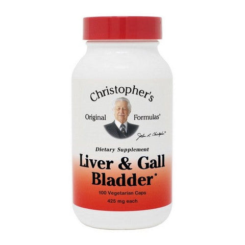 Dr. Christophers Formulas, Liver And Gall Bladder, 425 Mg, 100 Vegicaps Dr. Christophers Formulas