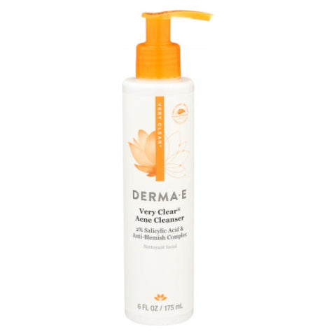 Derma e, Clear Skin 1 (Problem Skin Cleanser), 6OZ Derma e