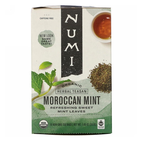 Numi Tea, Organic Tea, Moroccan Mint 18 BAG Numi Tea