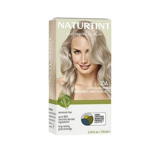 Naturtint, Permanent Hair Color 10A Light Ash Blonde, 5.07 Oz Naturtint