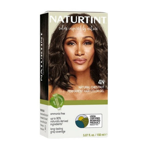 Naturtint, Permanent Hair Color 4N Natural Chestnut, 5.75 Oz Naturtint