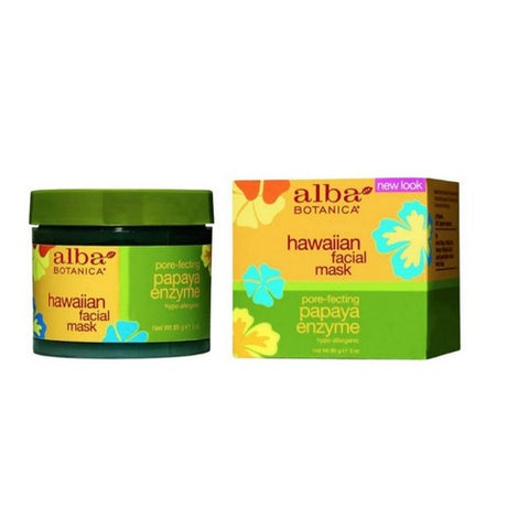 Alba Botanica, Hawaiian Papaya Enzyme Facial Mask, 3 oz Alba Botanica