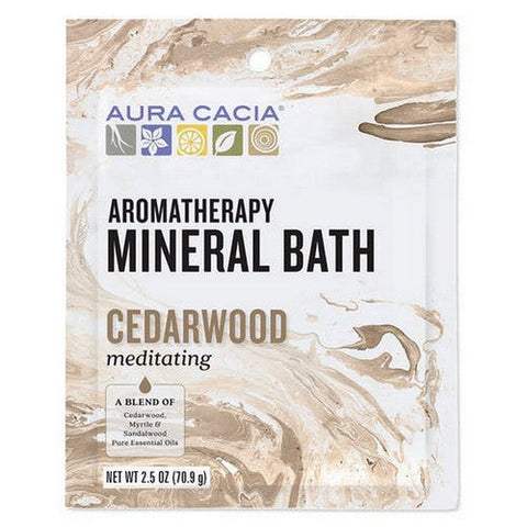 Aura Cacia, Mineral Bath, Meditation 2.5 oz Aura Cacia