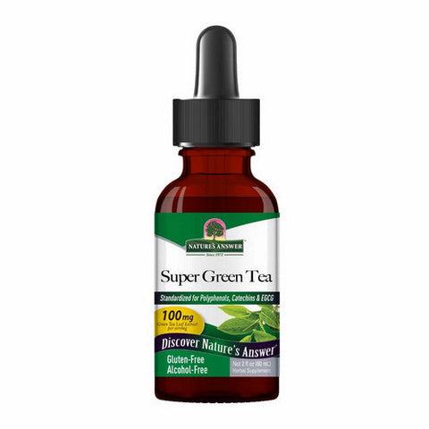 Nature's Answer, Super Green Tea, ALCOHOL FREE, 2 OZ Nature's Answer