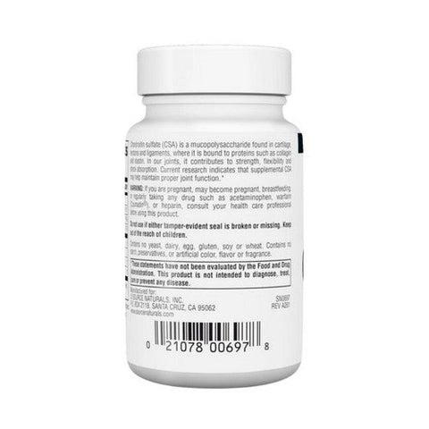 Source Naturals, Chondroitin Sulfate, 400 MG, 60 Tabs Source Naturals