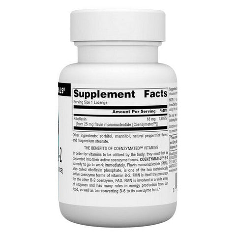 Source Naturals, Coenzymated B-2, 25 mg, 30 Tabs Source Naturals