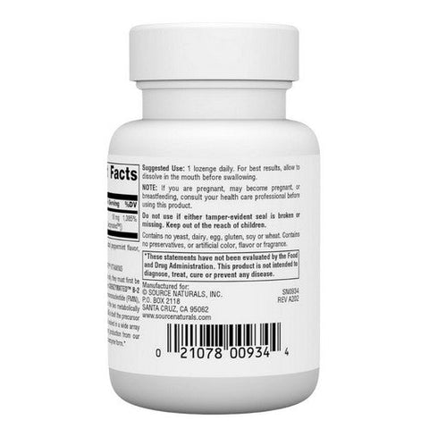Source Naturals, Coenzymated B-2, 25 mg, 30 Tabs Source Naturals
