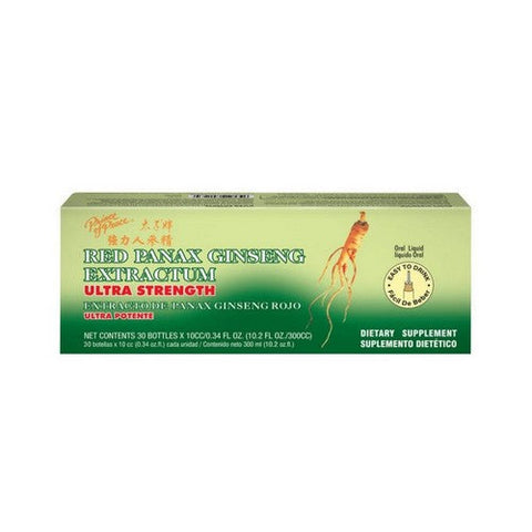 Prince Of Peace, Red Panax Ginseng Extractum Ultra Strength, 30 Vials Prince Of Peace