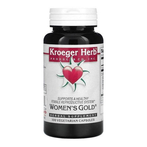 Kroeger Herb, Women's Gold, 100 Cap Kroeger Herb