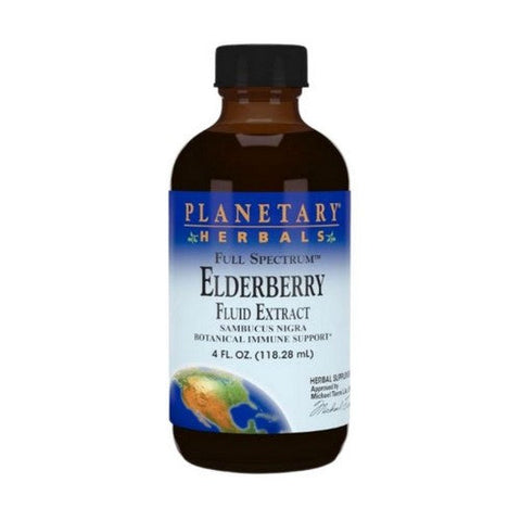 Planetary Herbals, Full Spectrum Elderberry, Fluid Extract 4 Fl Oz Planetary Herbals