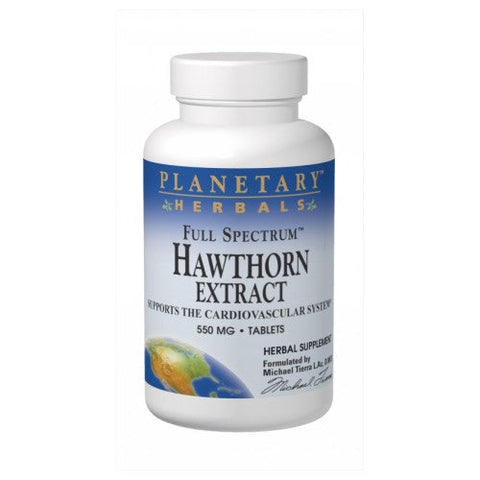 Planetary Herbals, Full Spectrum Hawthorn Liquid Extract, 2 Fl Oz Planetary Herbals