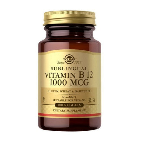 Solgar, Vitamin B12, 1000mcg, 100 Nuggets Solgar