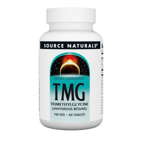 Source Naturals, TMG, 750 mg, 60 Tabs Source Naturals