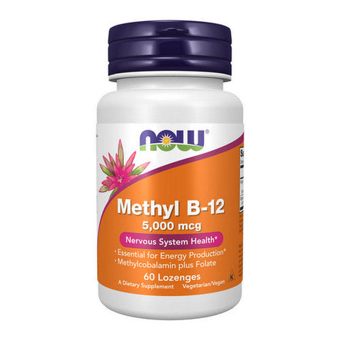 Now Foods, Methyl B-12, 5000 mcg, 60 LOZ Now Foods