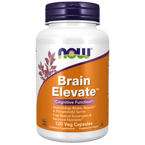 Now Foods, Brain Elevate Formula, 120 Vcaps Now Foods