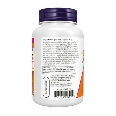 Now Foods, VitaminC-1000, 100 Veg Caps Now Foods
