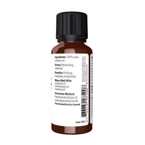 Now Foods, Camphor Oil, 1 OZ Now Foods